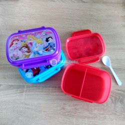 Детска кутия за обяд с лъжичка Disney кутия за храна с 2 отделения