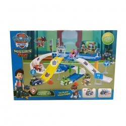 Паркинг писта Paw Patrol Писта паркинг Пес Патрул с две колички