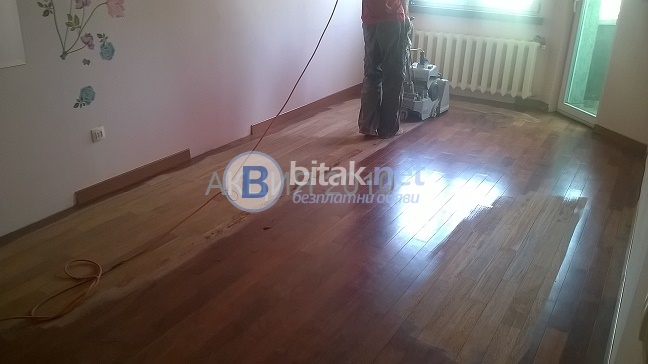 Циклене и шлайфане на паркет и дюшеме
