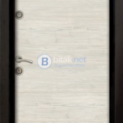 Блиндирана входна врата код Ale Door 402, цвят Sunta