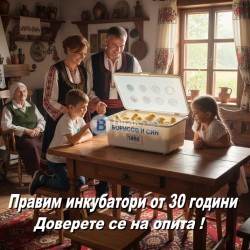 Инкубатори от Borisof & son