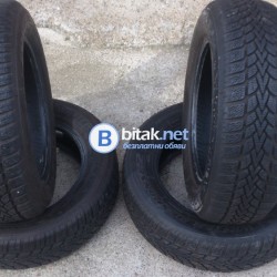 Продавам зимни гуми DUNLOP Winter Response 2,185/65R15 88Т-DOT1614-КАТО НОВИ-11mm.-внос