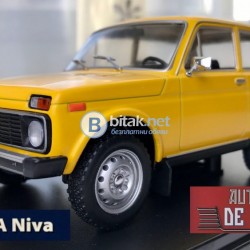 Колекционерско моделче на Лада Нива в мащаб 1:24